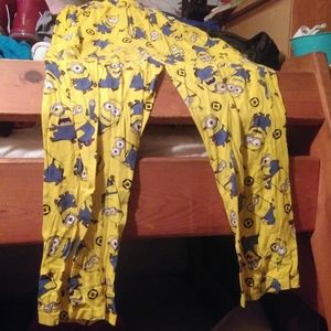Minions pajama pants
